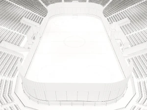 hockey arena 3D Model