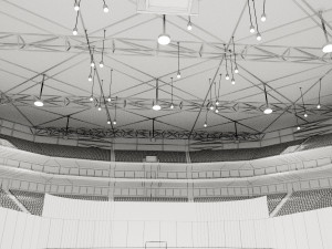 hockey arena Modello 3D