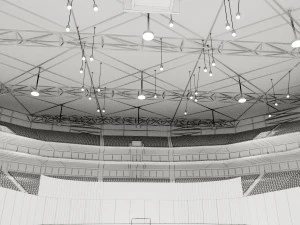 hockey arena 3D Model