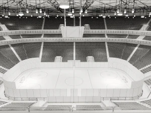 hockey arena 3D Model