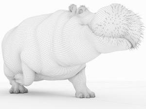 hippopotamus 3D Model