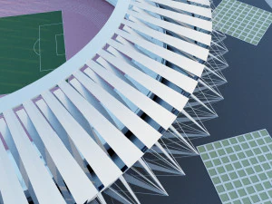 stadium 02 3D Model