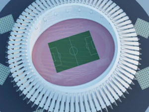 stadium 02 3D Model