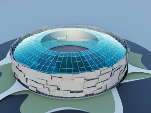 stadium 05 Model 3D