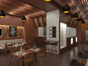 фастфуд 02 3D Модель