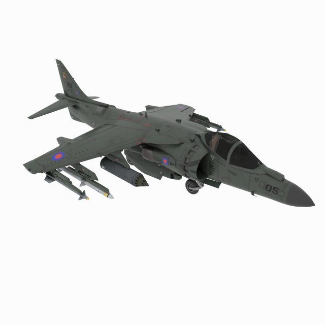 aircraft01 Model 3D .c4d .max .obj .3ds .fbx .stl .blend 