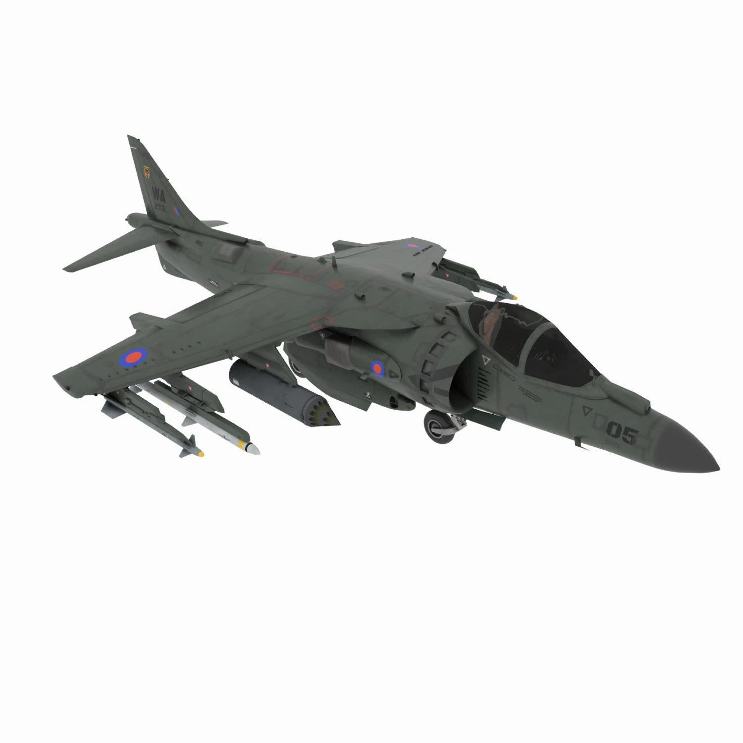 aircraft01 3D Model .c4d .max .obj .3ds .fbx .stl .blend