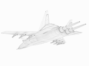 aircraft03 3D Модель
