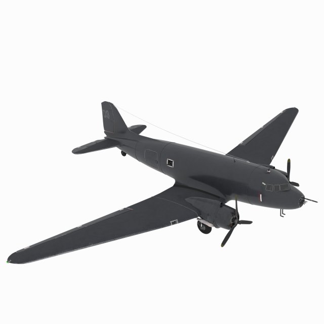 aircraft04 3D-Modell .c4d .max .obj .3ds .fbx .stl .blend 