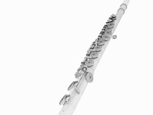 flute 3D 모델