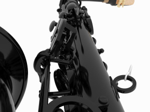 saxophone Modelo 3D