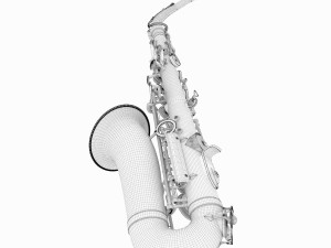 saxophone Modelo 3D