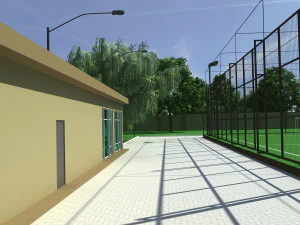 stadium 3d 3D Model