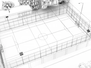 stadium 3d 3D Model