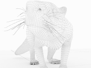 beaver Modelo 3D