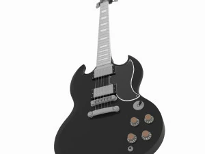 electric guitar 3D Model