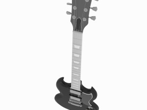electric guitar 3D Model