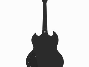 electric guitar 3D Model