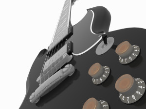 electric guitar 3D Model