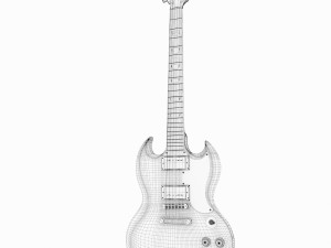 electric guitar 3D Model