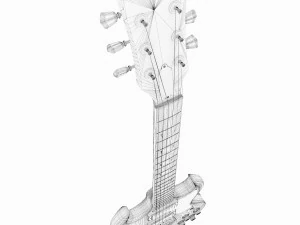 electric guitar 3D Model