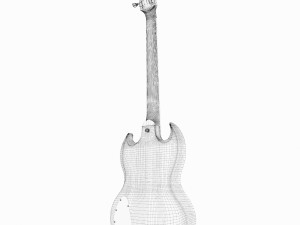 electric guitar 3D Model