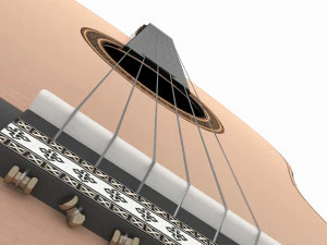 guitar 3D Model