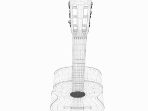 guitar 3D Модель