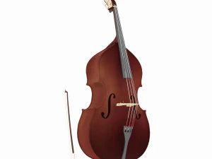 더블베이스 3D 모델