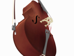 double bass 3D Model