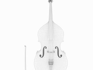 double bass 3D Model