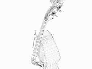 double bass 3D Model