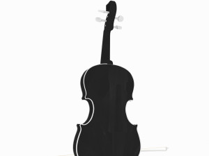 violin 3Dモデル