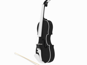violin 3Dモデル
