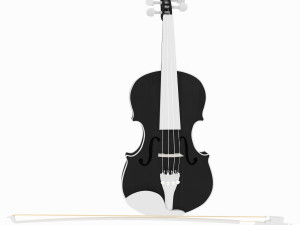 violin 3Dモデル