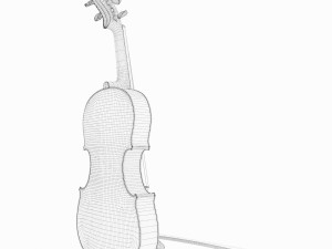 violin 3Dモデル