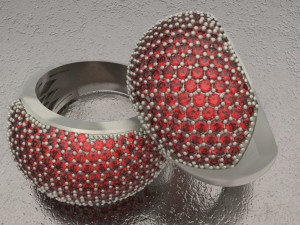 diamond ring Model 3D