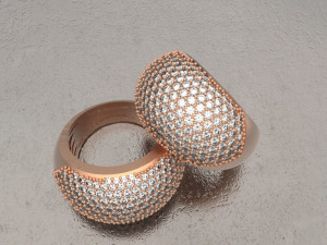 diamond ring Model 3D