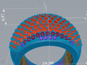 diamond ring Model 3D