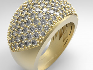 diamond ring Model 3D