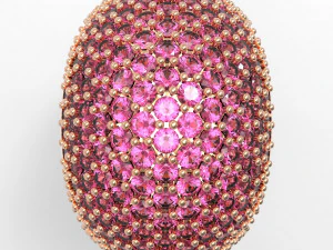diamond ring 3D Model