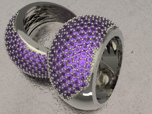 diamond ring Model 3D