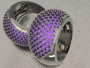 diamond ring 3D Model
