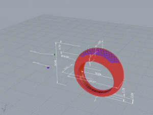 ring bombe 3D Model