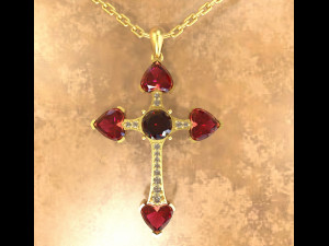 heart pendant 3D 프린트 모델