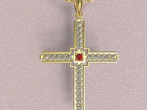 新十字 3D 打印模型