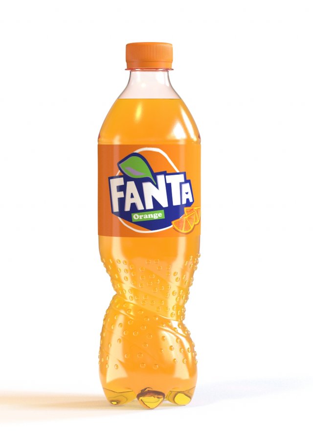 fanta 3Dモデル .c4d .max .obj .3ds .fbx .stl .blend 