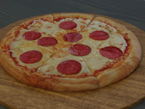 Pizza Modello 3D