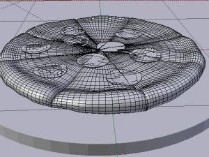 pizza 3Dモデル