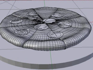 Pizza Modello 3D